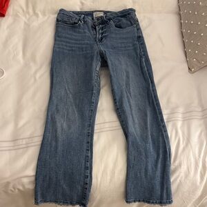 Frame Denim Women's Le Crop Mini Boot Jeans